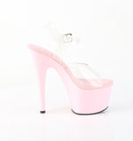 ADORE-708  Clear/Baby Pink