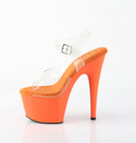 ADORE-708  Clear/Orange