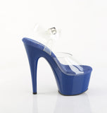 ADORE-708  Clear/Royal Blue