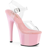 ADORE-708  Clear/Baby Pink