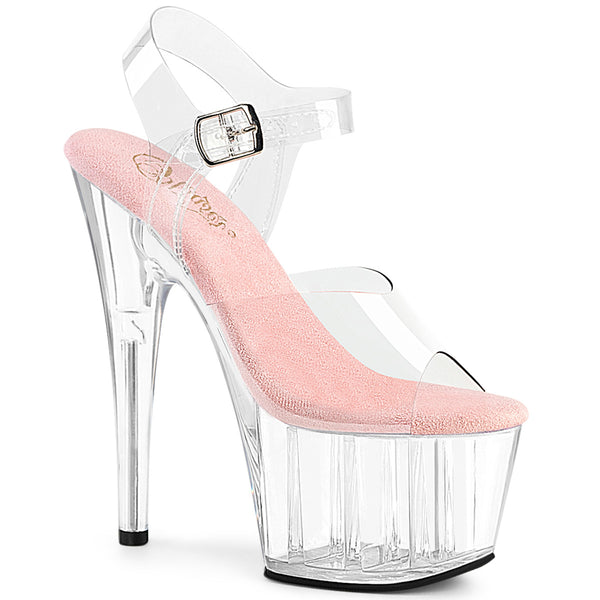 ADORE-708  Clear-Baby Pink/Clear