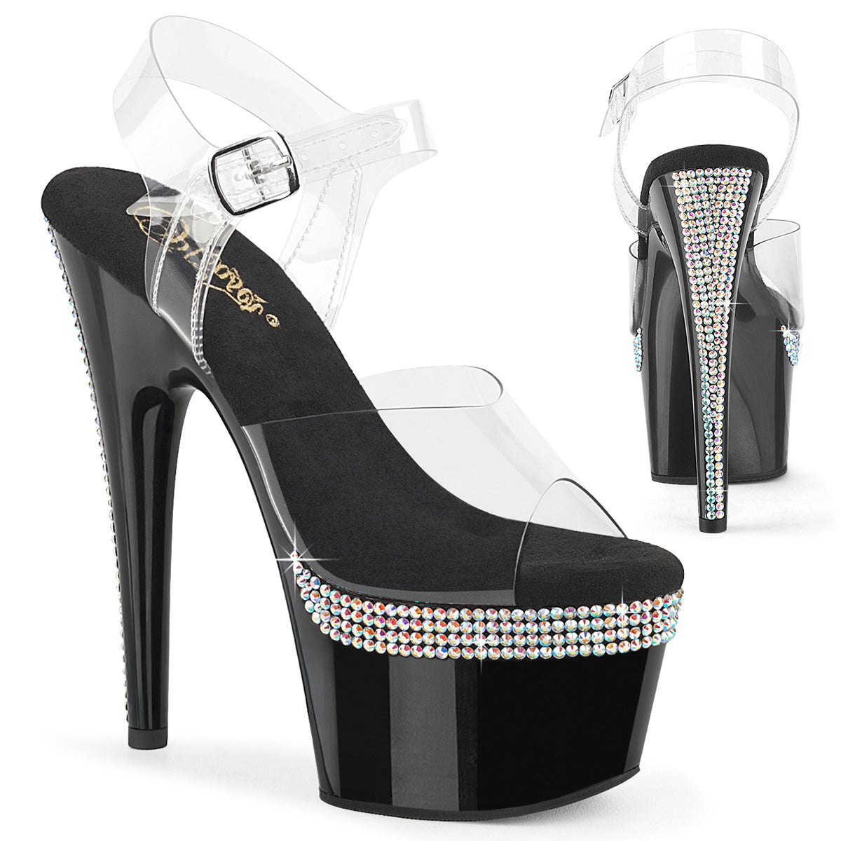 ADORE-708PHRS  Clear/Black