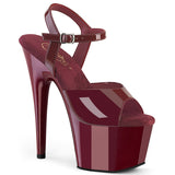 ADORE-709  Burgundy Patent/Burgundy