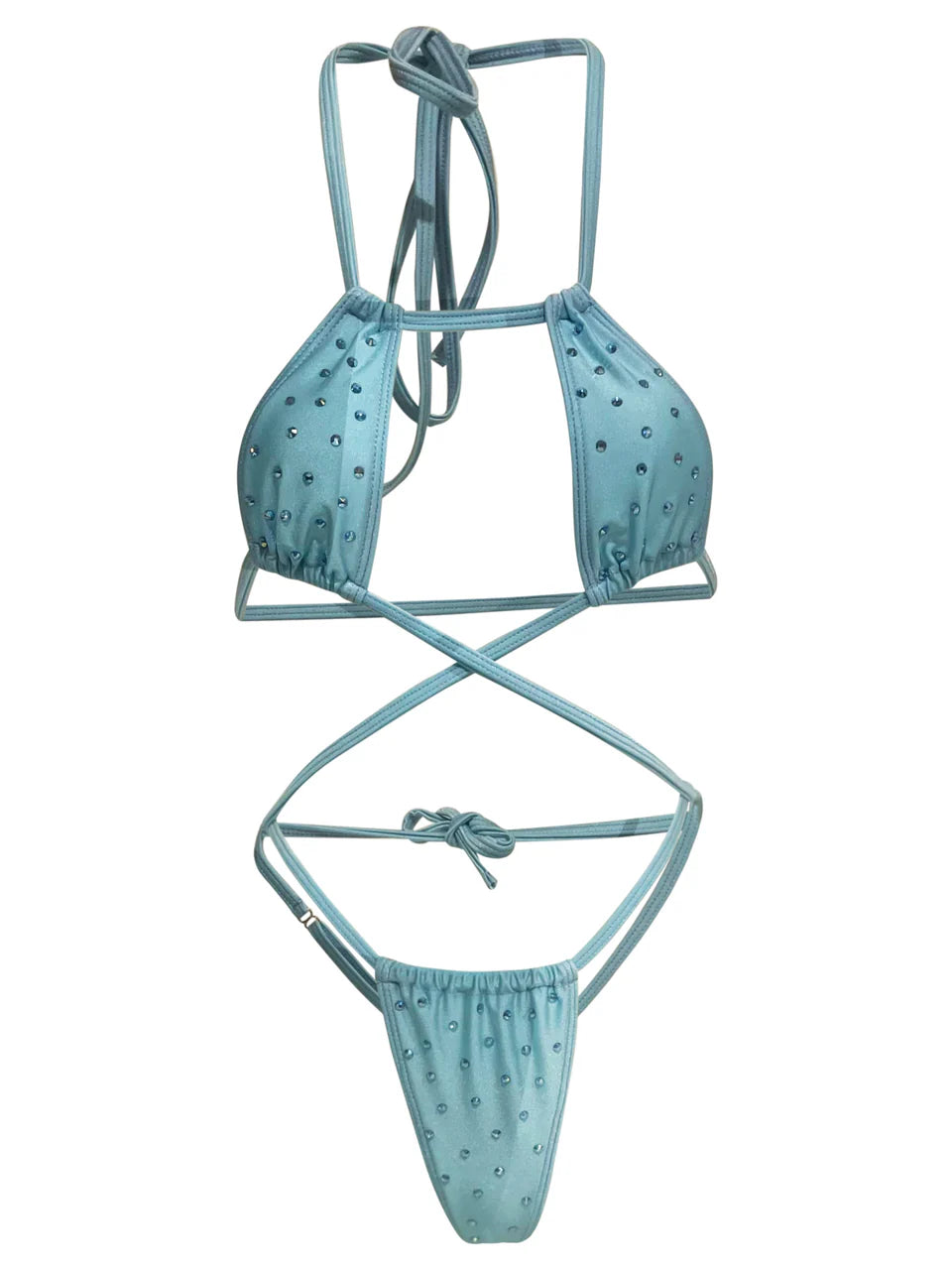 Angelica Bikini Set - Light Blue