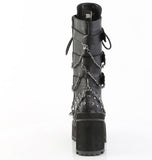 ASSAULT-117  Black Vegan Leather