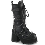 ASSAULT-117  Black Vegan Leather