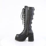 ASSAULT-218  Black Vegan Leather