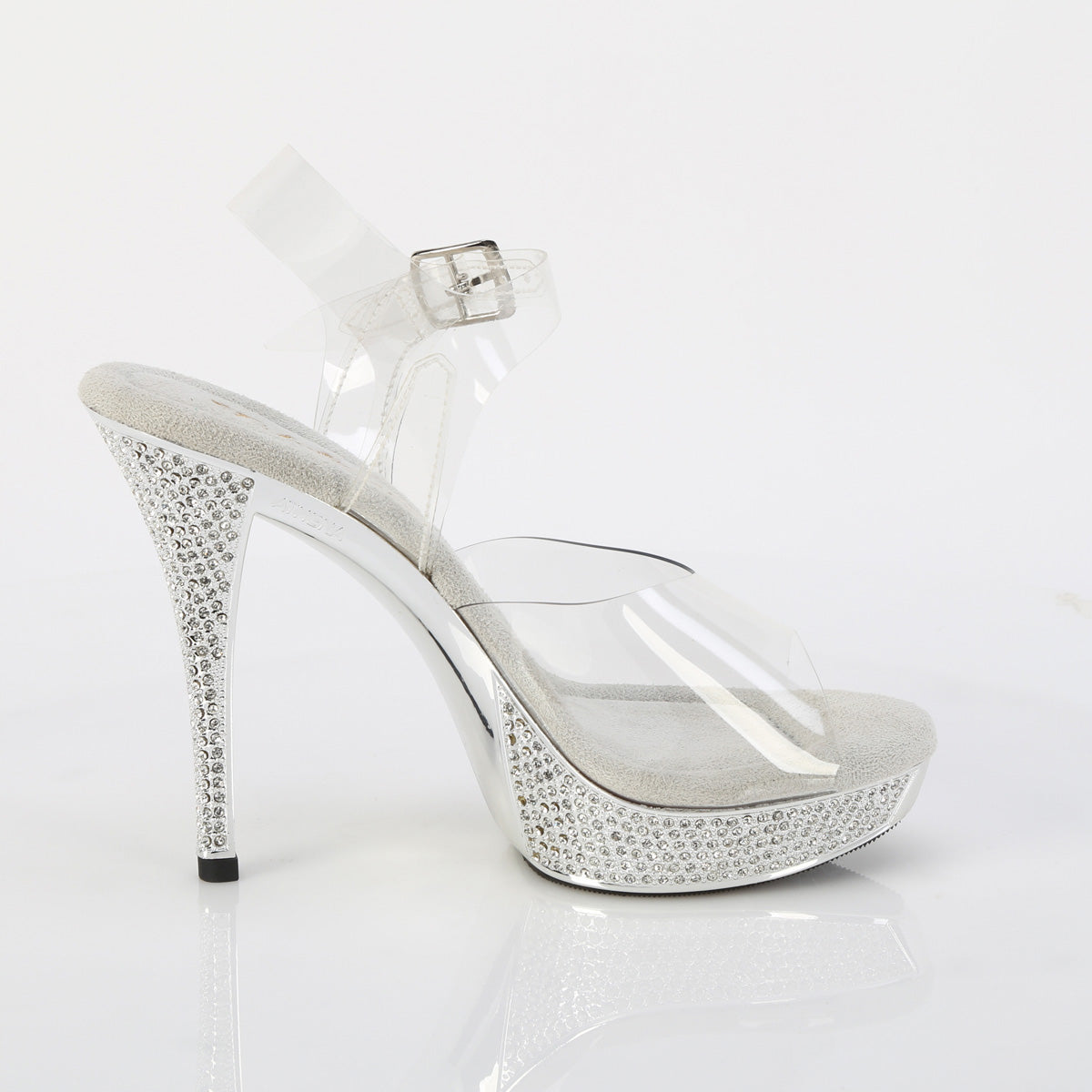 ATHENA-508  Clear/Silver Chrome