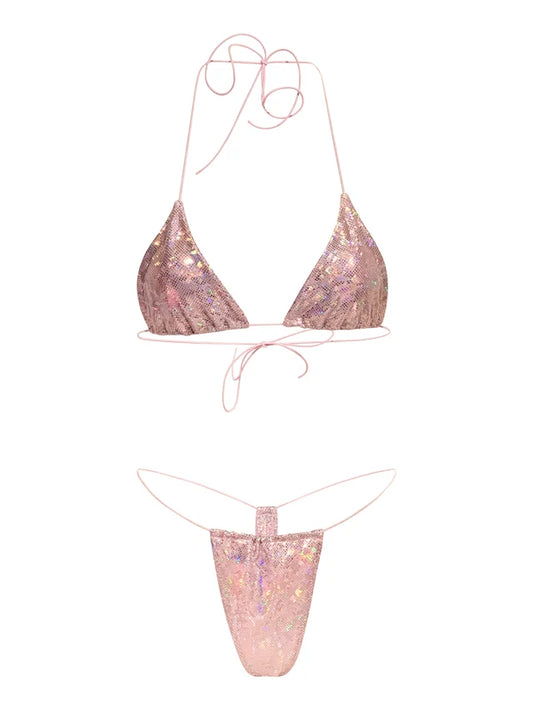 Malibu Cosmic Thong Bikini