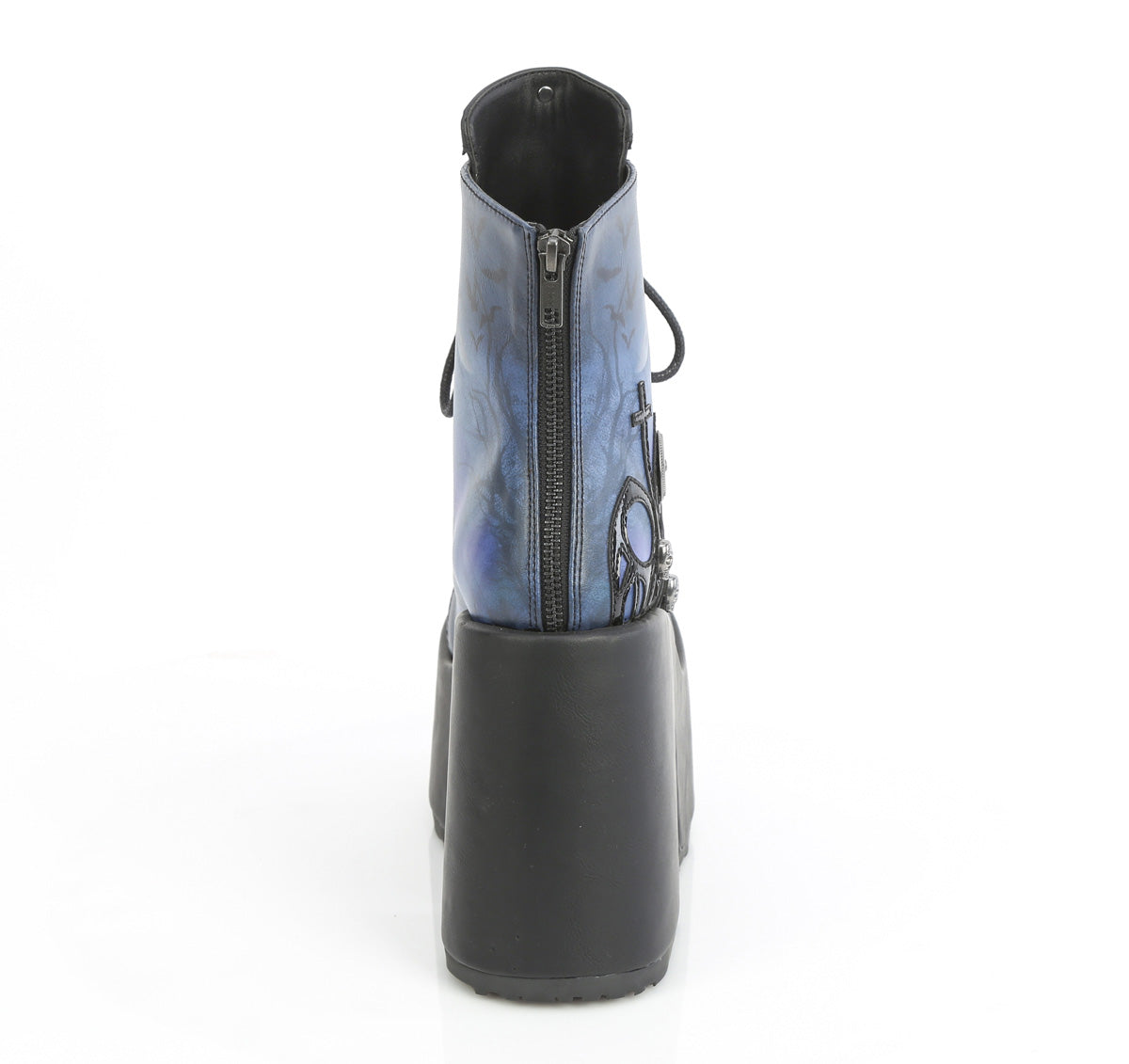 CAMEL-203-PT  Black Vegan Leather