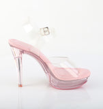 COCKTAIL-508  Clear-Baby Pink/Baby Pink Tinted