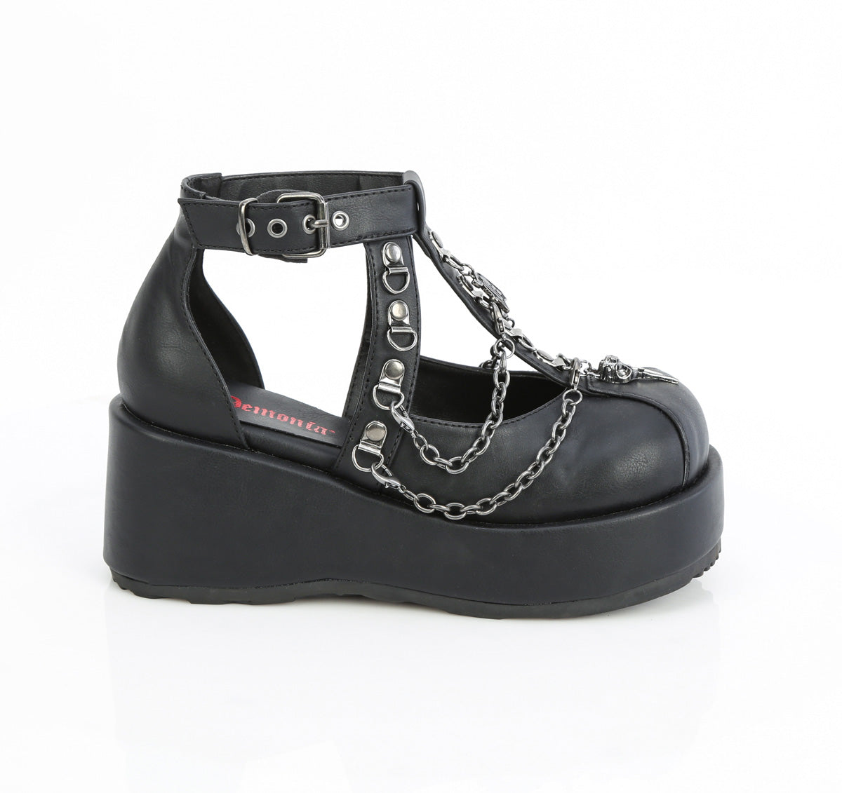 CUBBY-28  Black Vegan Leather