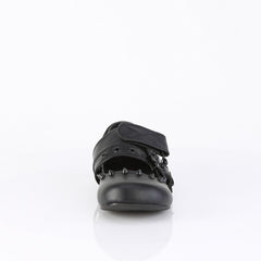 DAISY-08  Black Vegan Leather