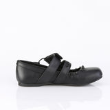 DAISY-08  Black Vegan Leather