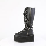 DAMNED-220  Black Vegan Leather