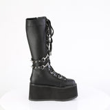 DAMNED-220  Black Vegan Leather