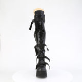 DAMNED-325  Black Vegan Leather