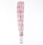 DELIGHT-3017HG-RSF  Baby Pink Holo Patent/Clear