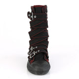 DEVIANT-207  Black Canvas-Red