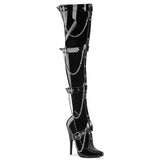 DOMINA-3027  Black Patent