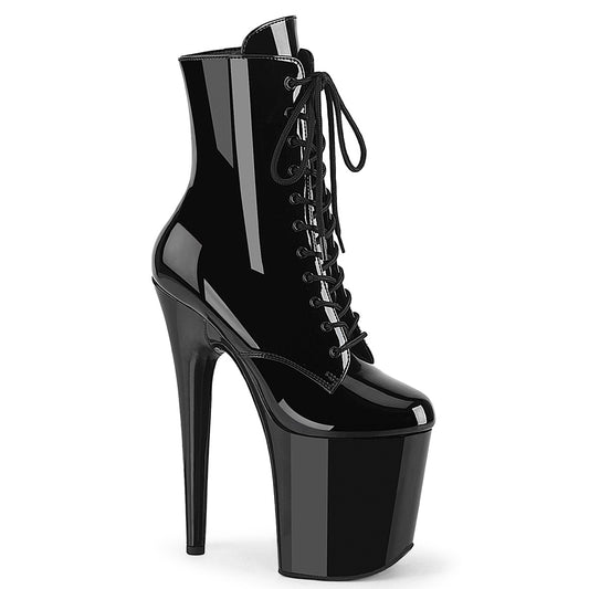 FLAMINGO-1020WR  Black Patent/Black