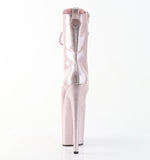 FLAMINGO-1040GP  Blush Pink Glitter Patent/M