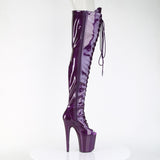 FLAMINGO-3021GP  Purple Glitter Patent/M