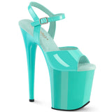 FLAMINGO-809  Aqua Patent/Aqua