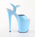 FLAMINGO-809  Baby Blue Patent/Baby Blue