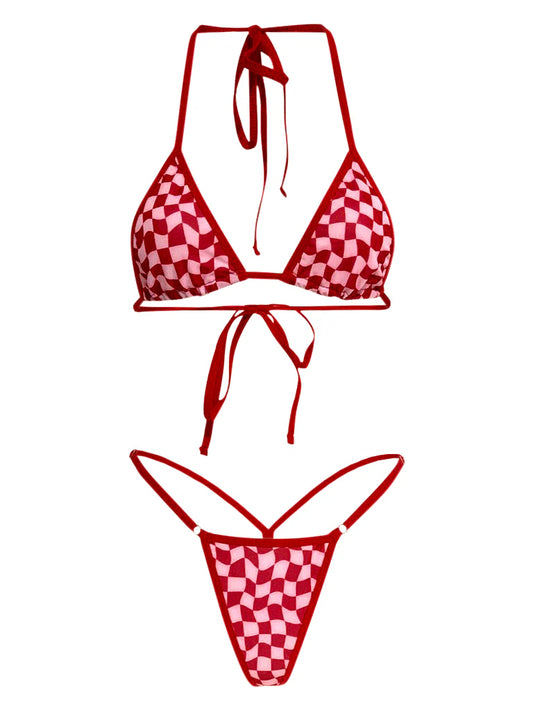 Diamond Dolls Geometric Red