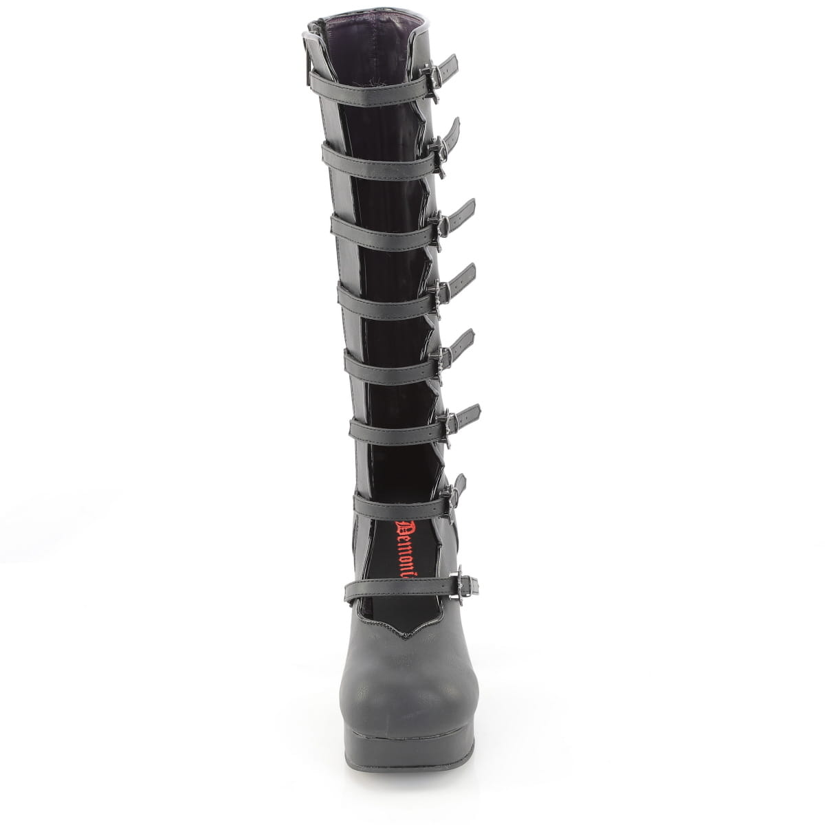 GOTHIKA-160  Black Vegan Leather