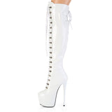 JUBILANT-3012  White Stretch Patent