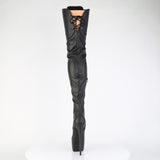 JUBILANT-4012  Black Stretch Faux Leather