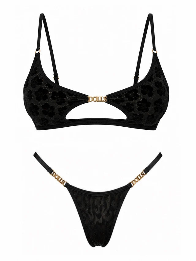 Midnight Muse Bra Bikini Set