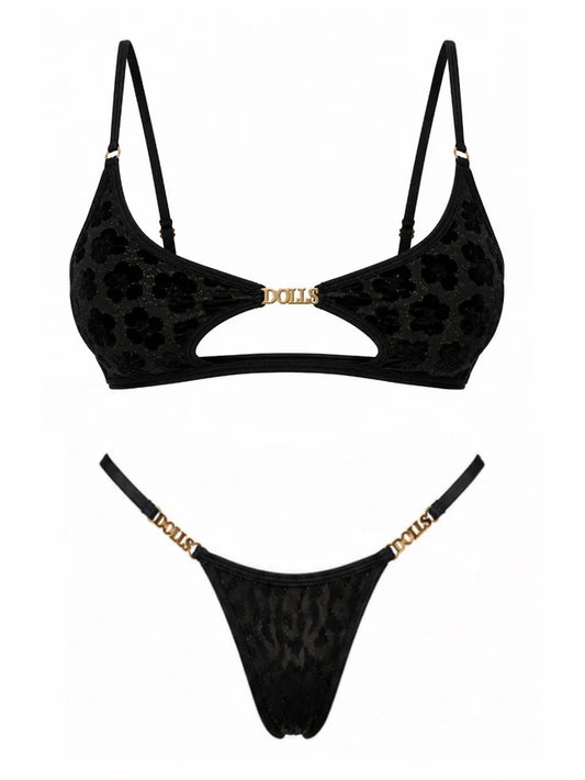 Midnight Muse Bra Bikini Set