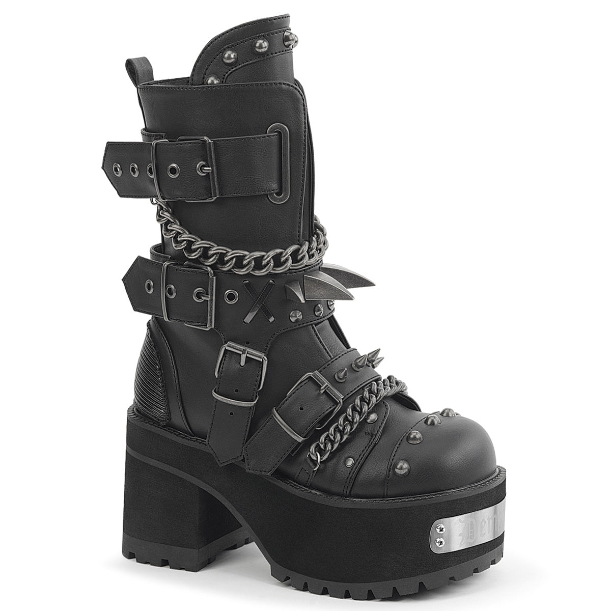 RANGER-117  Black Vegan Leather