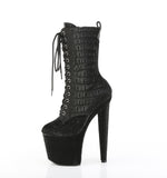 RAZZLE-1040WR  Black Reptile Print/M