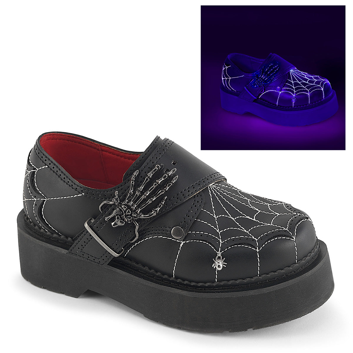 REBEL-03  Black Vegan Leather