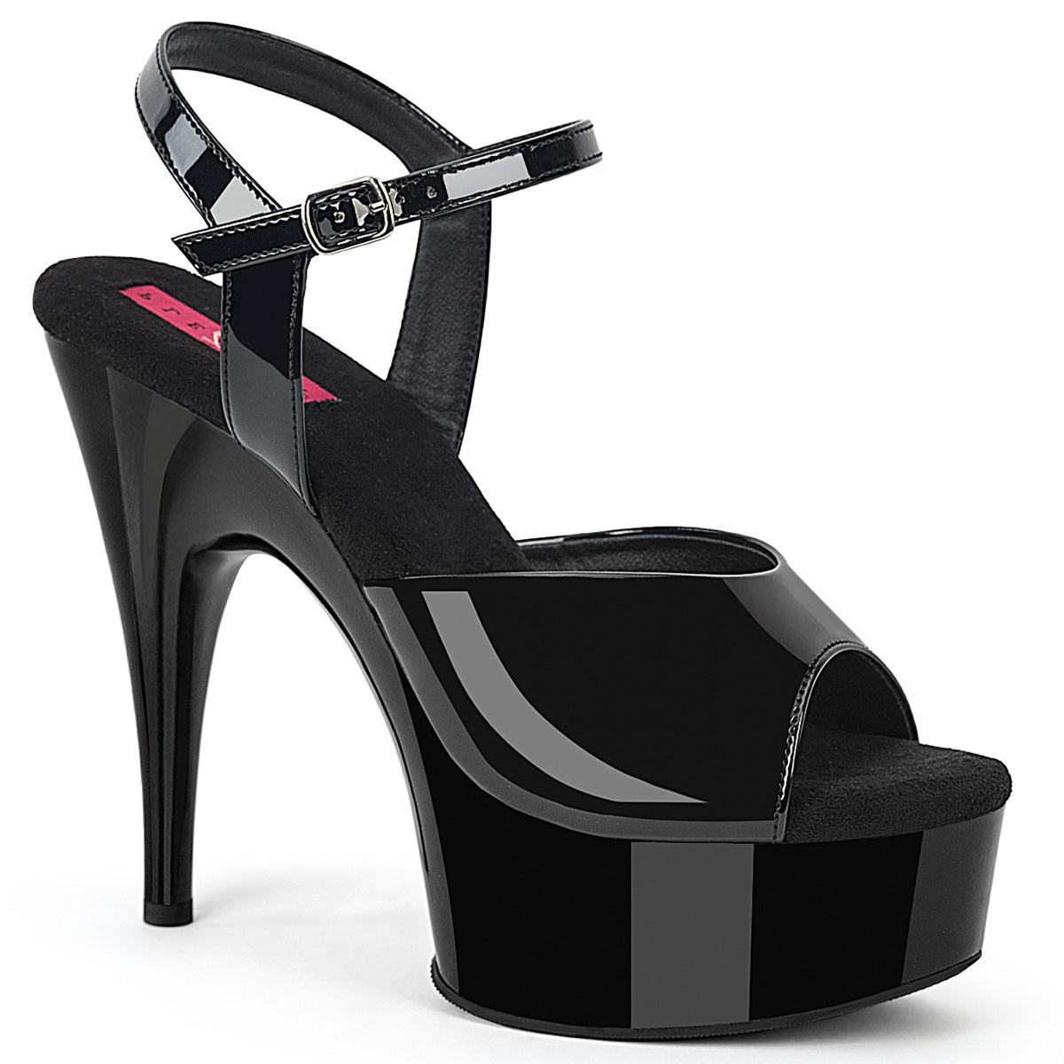 REVEL-609  Black Patent/Black