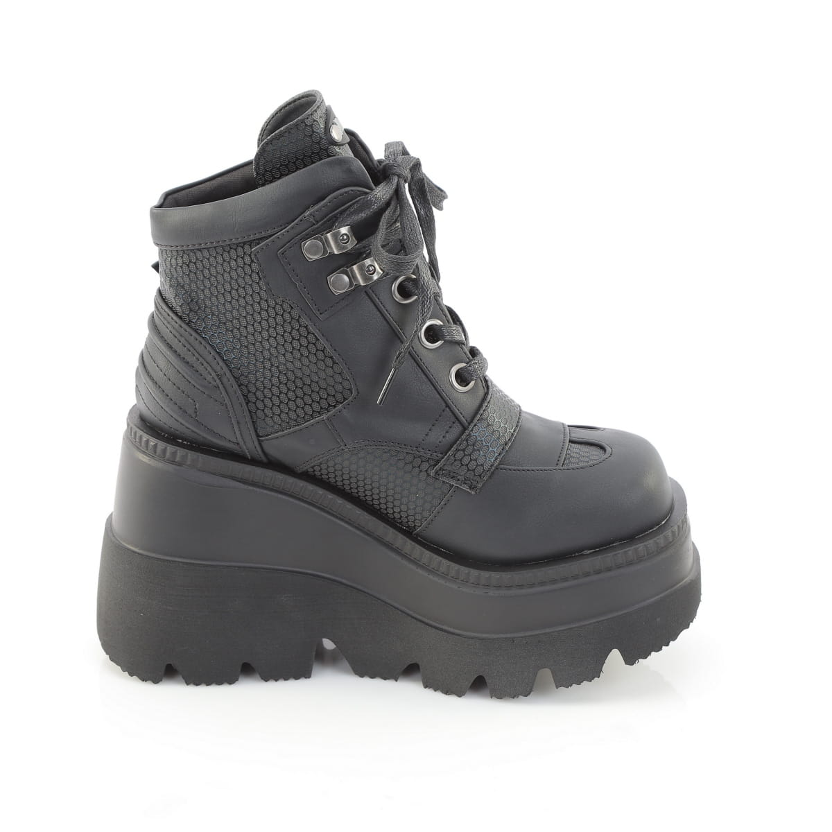 SHAKER-37  Black Vegan Leather