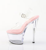 SKY-308  Clear-Baby Pink/Clear