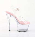 SKY-308  Clear-Baby Pink/Clear