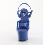 SKY-309  Royal Blue Patent/Royal Blue