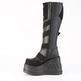 STOMP-228  Black Vegan Leather