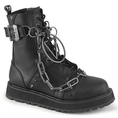 VALOR-204  Black Vegan Leather