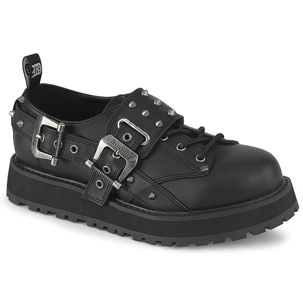 VALOR-38  Black Vegan Leather