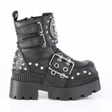 WRATH-58  Black Vegan Leather