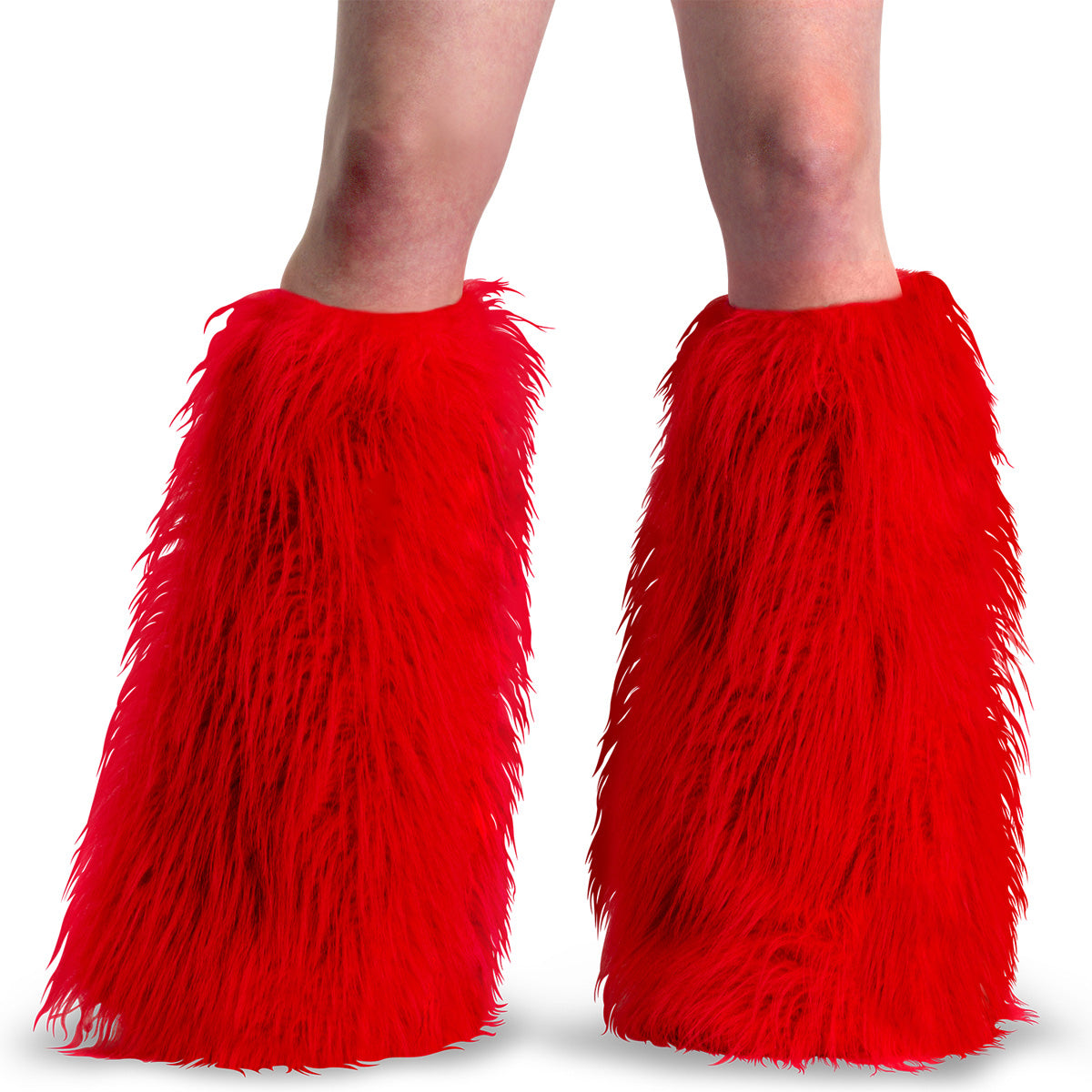 YETI-08  Red Faux Fur