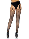 Leg Avenue Ally Garter Belt Net Stockings 1062