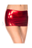 Music Legs Lingerie Metallic Mini Skirt ML156